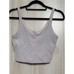 Lululemon Align Sports Bra Size 8 Two Toned Pastel Pink/Lavender